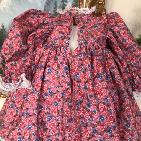 🩷 Rare Vintage 1960’s Victorian Lace Baby Dress - Picture 5 of 9